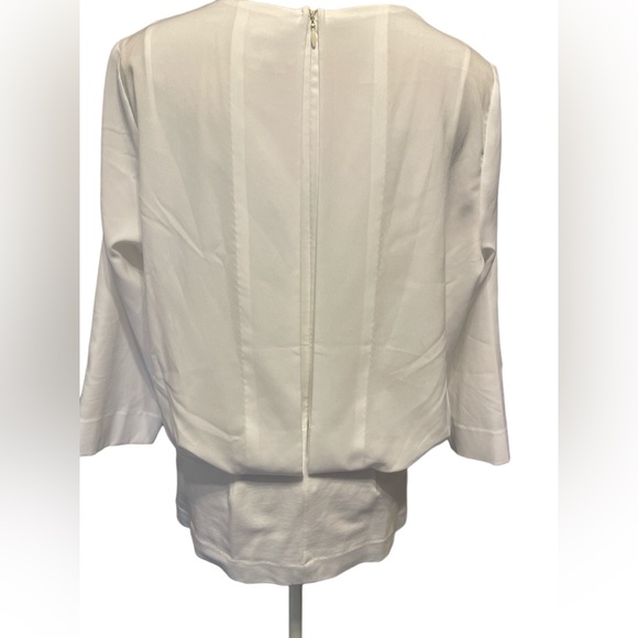 Cabi White Indulge Blouse Size Medium - Picture 3 of 9